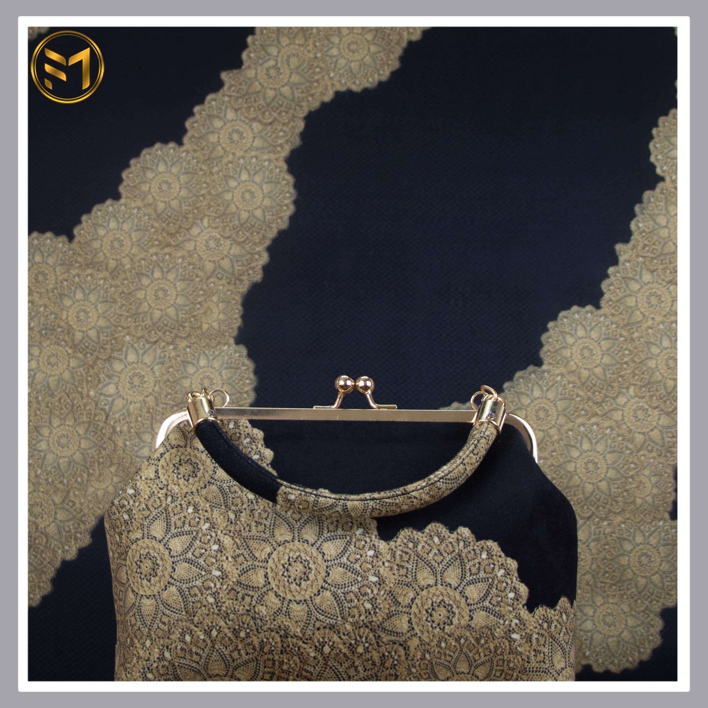 ست کیف نوستالژی و روسری کد 431 - 2